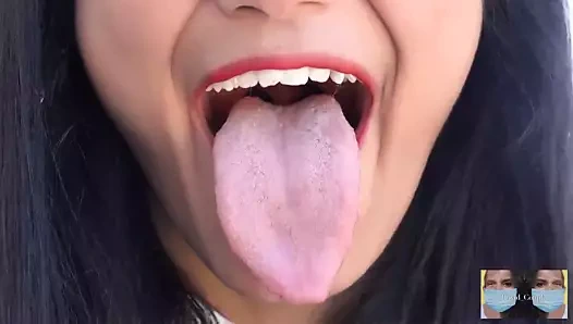 Yetişkin videolarındaki en seksi dil - viva athena patlıcan