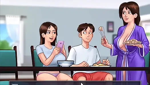 Yaz mevsimi efsanesi: yaşlı Roz'un sikini siktim