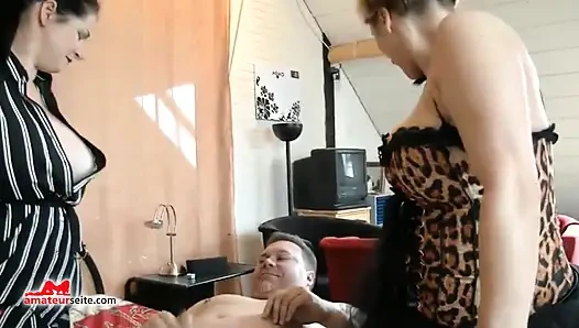 Tutkulu çiftlerle spontane amatör derleme