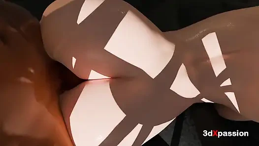 Seksi Çin Mahallesi kızı sertleşiyor... Ve gitmeni istemiyor.