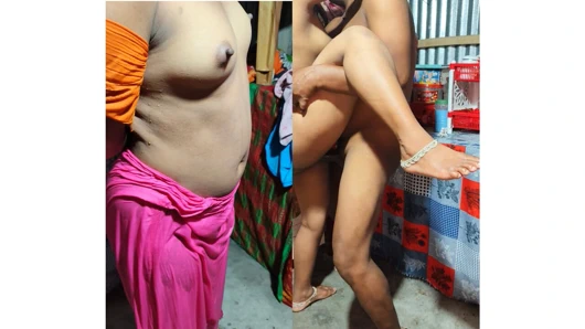 😍Kız karım ve kocam evde eğleniyor