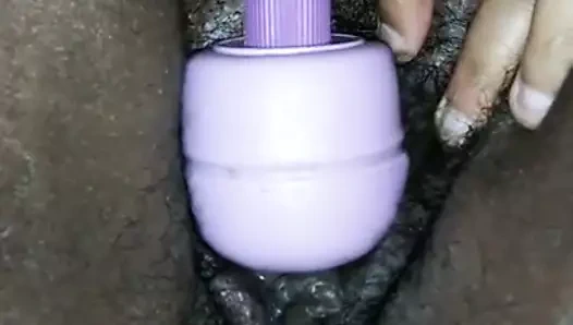 Bbw oynama ile şişman kıllı kedi