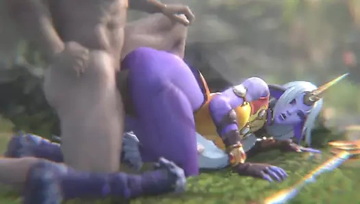 Kötü sesin en iyi animasyonlu 3 boyutlu porno derlemesi 168