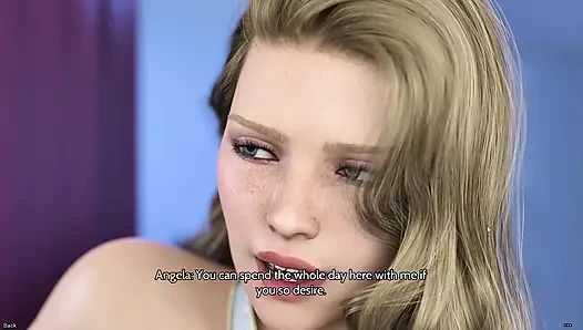 İki ateşli kızla özel direk odası meydan okuması tüm bu lounge gecesini romantik üçlü sekse dönüştürüyor