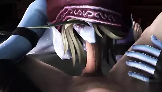 Kötü sesin en iyi animasyonlu 3 boyutlu porno derlemesi 829