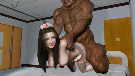 Japon şanslı yaşlı adam güzel genç ve ateşli bir hemşireyi sikiyor ve dölleniyor.