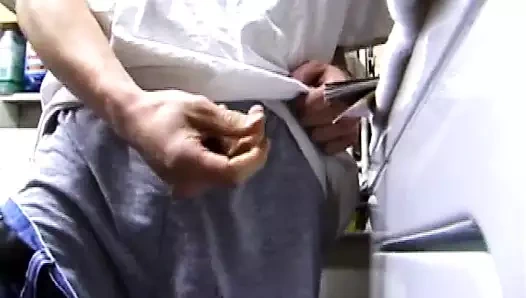 Shane vuruş onun sert çük