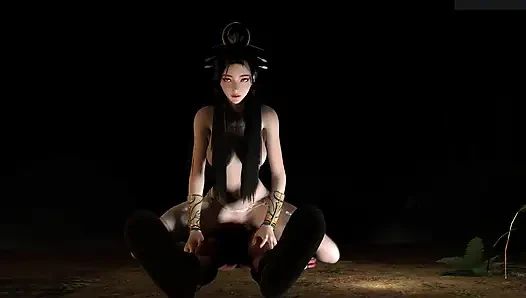Piksel baştan çıkarma tanrıçası - 3 boyutlu animasyon hentai