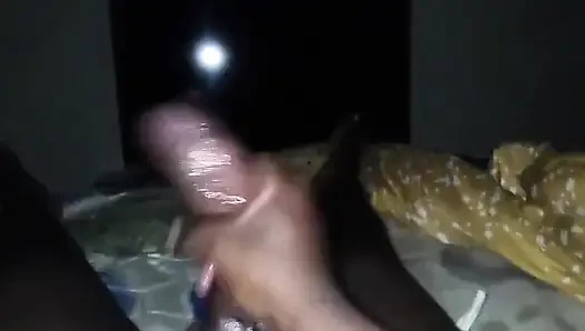 Afrikalı büyük zenci boşalıyor