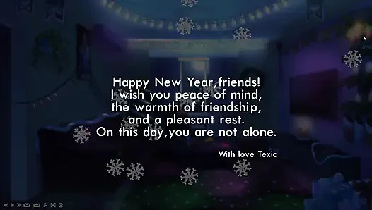 Noel'i üvey annem ile kutluyorum bana çok mutlu bir hediye porno oyunu verdi