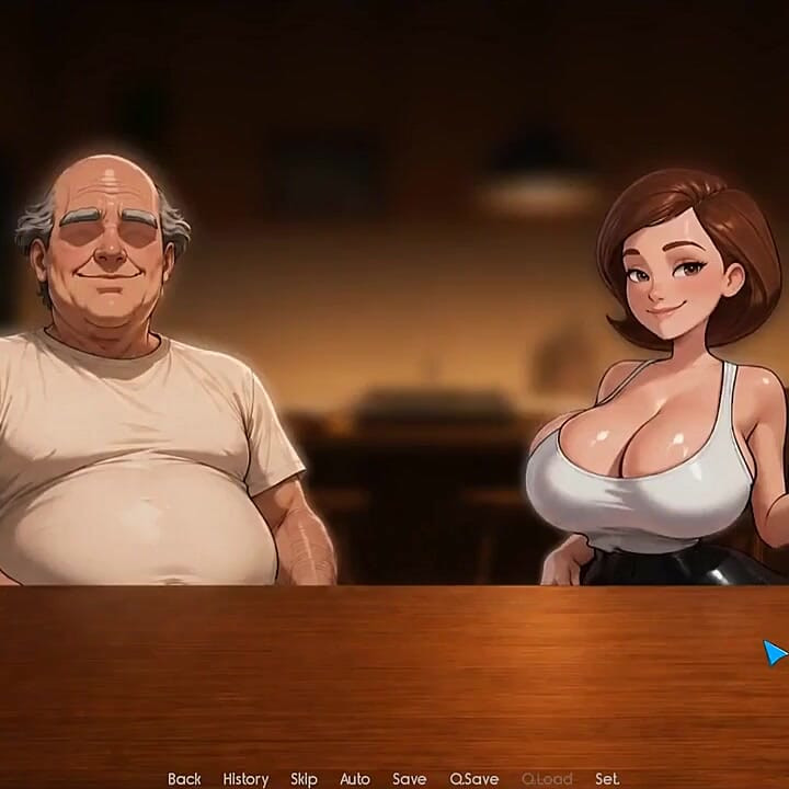 Dede dersi! Tabu hentai oyunu ep.4 kayınpeder üvey babası eğitmeninin seksi kalçalı taytıyla yoga yapıyor!