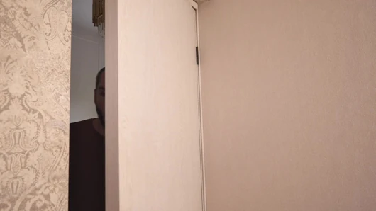 Stepdad fucked a busty slut and a cute twink and came inside his hole.