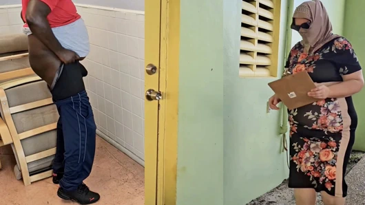 Kadın patron çalışanını yarağını sıvazlarken yakaladı ve dölünü yutuyor - iri güzel kadın ssbbw işiyor, işiyor, büyük boşalma, şişman göt