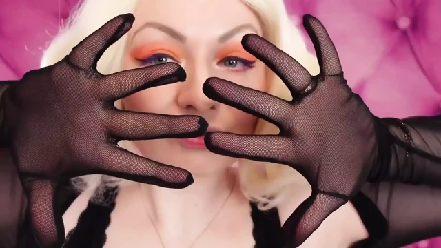 Asmr: Örgü Eldivenler. (Konuşma yok) Ateşli orta yaşlı seksi kadın arya grander'ın yavaşça sfw videosu