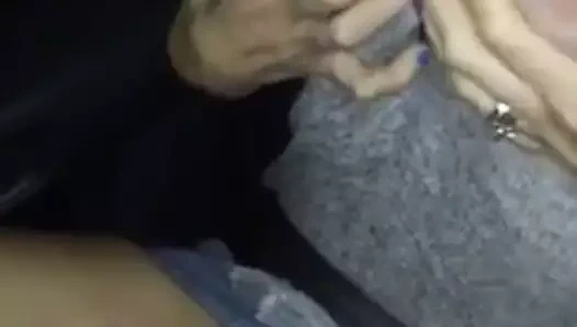 Coroa safada a caminho do motel