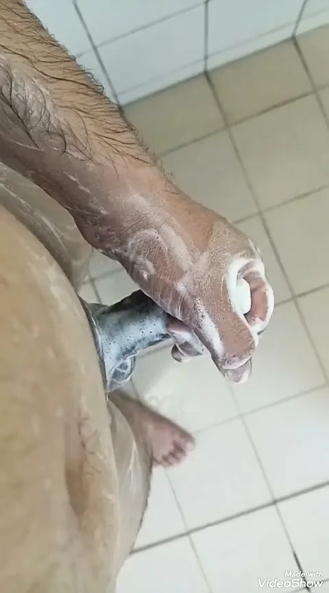 Sik duşu, penis el işi
