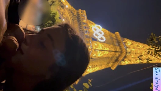 Eyfel Kulesi'nin altında halka açık top emiyor