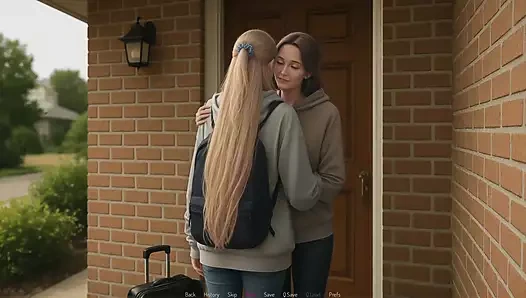 Mila ai - tam bölüm 8 - karımın üvey kız kardeşi ilk kez bizimle kalmaya geldi