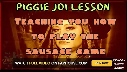 SADECE SES - sosis oyununu nasıl oynayacağınızı öğretiyor