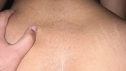 Hintli genç çift sert eğlence