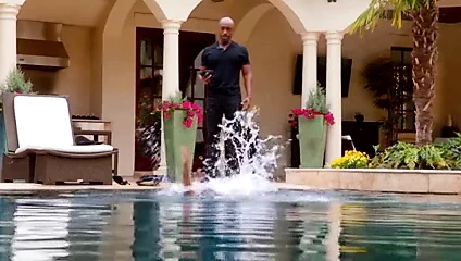 Sevimli bir Latin ve siyah adam