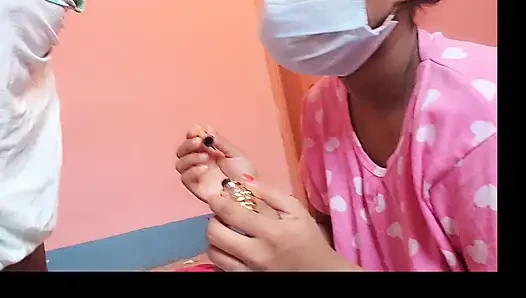Seksi bir Bangladeşli kızla viral video.