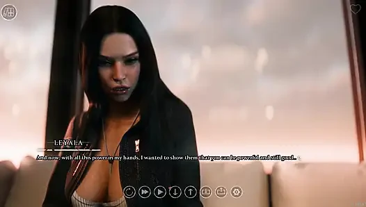 Yedi realms 60 - Atlas Kali'nin amını yalıyor ve sonra onu sert sikiyor