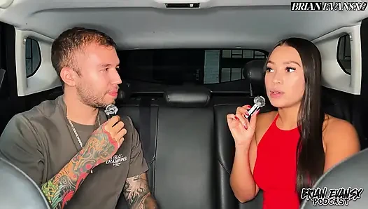 Colombian big booty Daniela Andrea has a happy ending interview with Brian Evansx