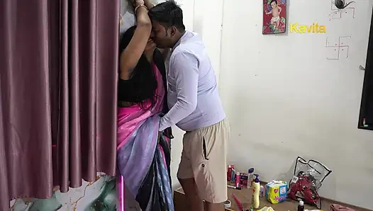 Hintli kavita hizmetçi Tatya'nın sikinin vahşice sikişmesini istiyor