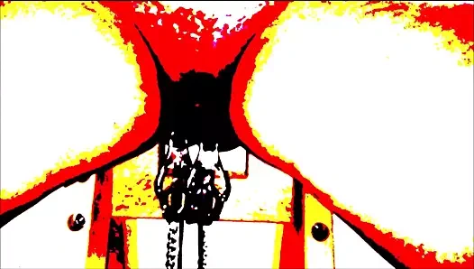 Bağlı, ağzı tıkalı ve kırbaçlanmış...