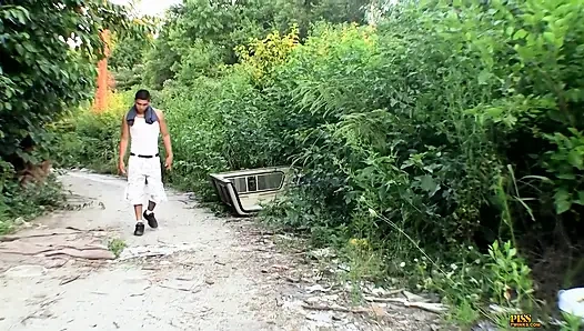 Dirt Track Pissing Boys