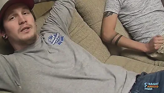 Straightnakedthugs Rion Rivers yarak kontrolünü ve Lex Lane ile döl paylaşımını öğreniyor