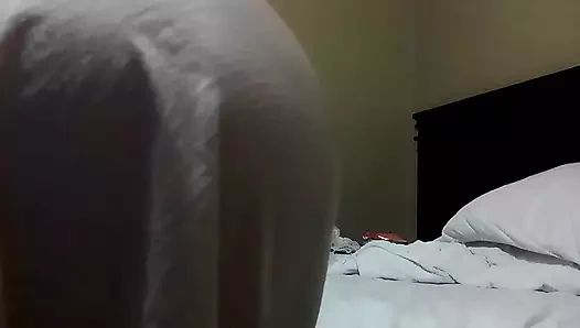 Evde götümün tadını çıkarıyorum