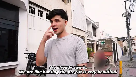 Influencer Cali'deki ateşli kızlarla seks yapmak için sokakta meydan okuyor