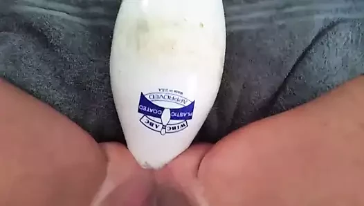 Büyük bowling pini yerleştirme