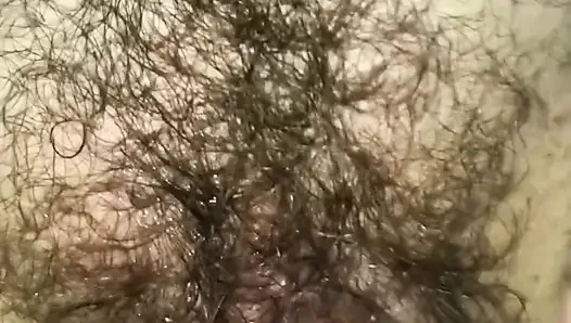 Fingering deep! Natural Wife gets wet and cum moaning