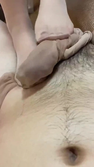 külotlu çorap footjob üzerinde naylon kapalı horoz