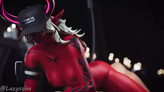 Tembel soba ateşli 3 boyutlu seks hentai derlemesi -207