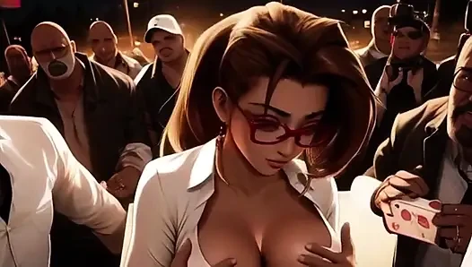 Yarak düşkünleri üniversiteli kızlar mosh çukurunda grup seks yapıyor