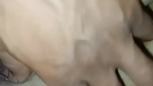 Yenge ile sert anal seks