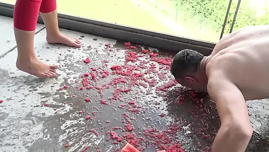 Karpuz besleme!