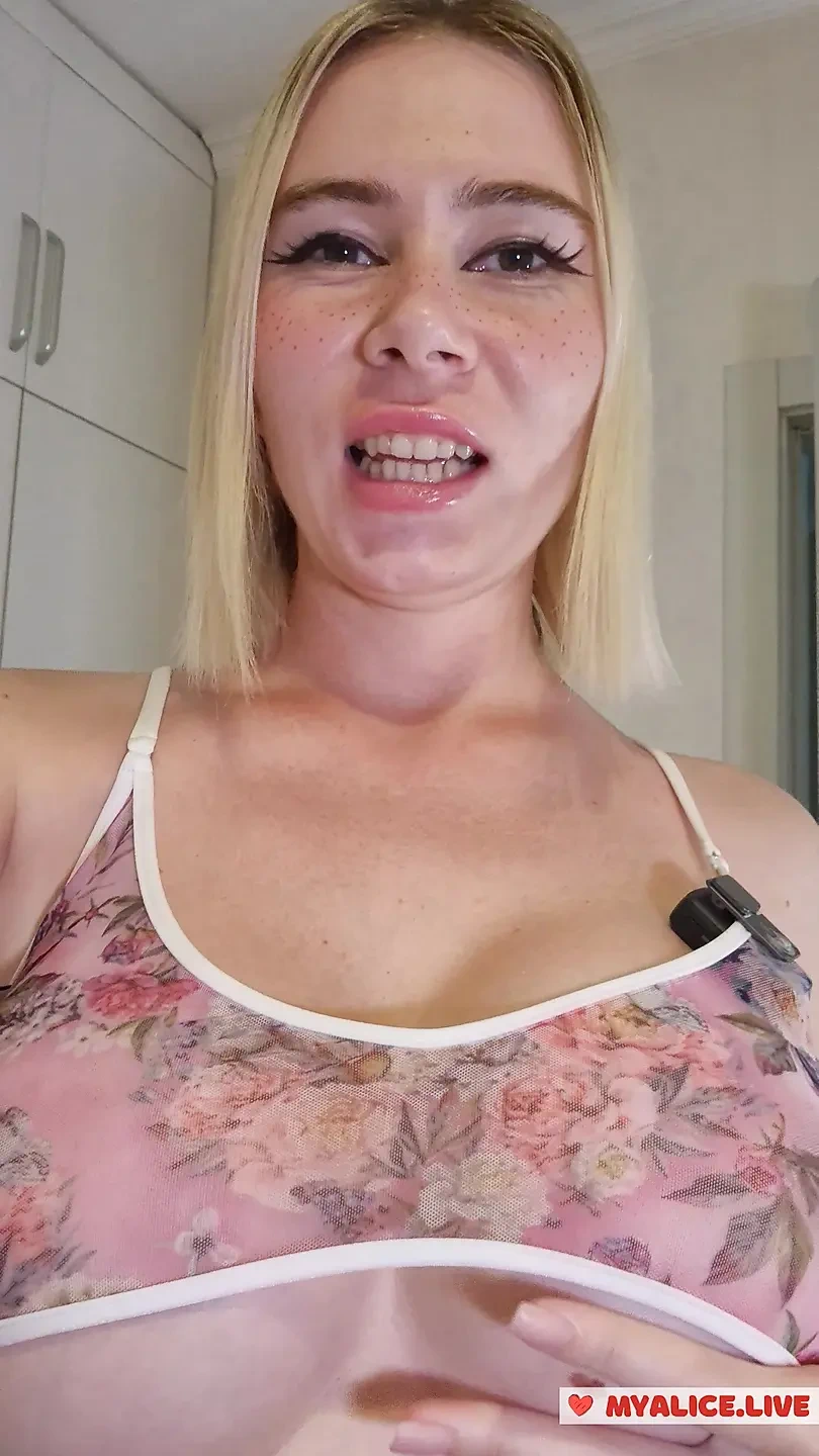 Must See: Wet Blonde Slut Pussy Play Joi Fingering And Begging For Daddys Cock (Latest) - UK Special