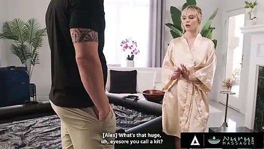 Nuru masajı - lilly bell kaygan mutlu sonlu sikiş ile kapıdan kapıya nuru kiti satıyor