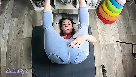 Pissing mine jeans