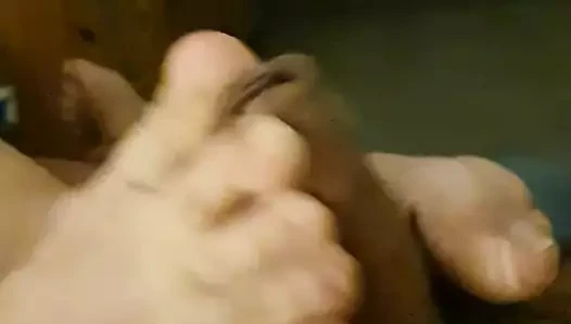 footjob içinde yatak