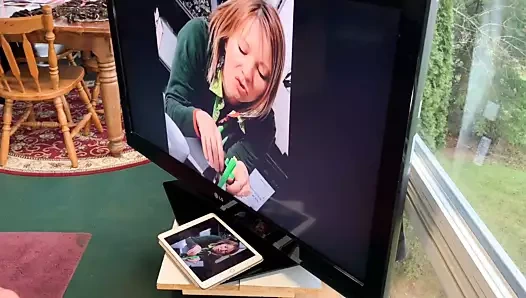 Çiçek kızın yüz bakımına ihtiyacı var!