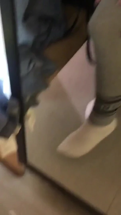 Sneaky Changing Room BJ - Amateur Girl Sucks Cock in Clothing Store RAW | Clip 1