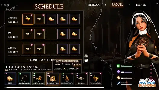 Sisters in Sin Gameplay Part 4 - The Basement Mystery and Raquel's Temptation