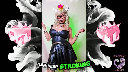 Tanrıça Rarity senin için bowsette olarak soyunuyor