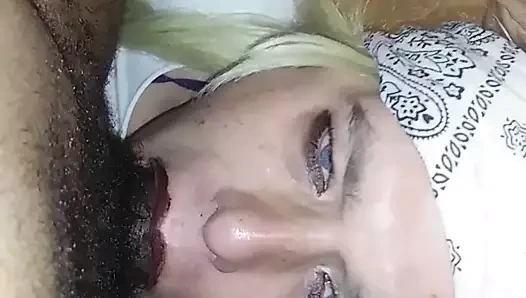 bbc ile Stacey beyaz derin boğaz testi